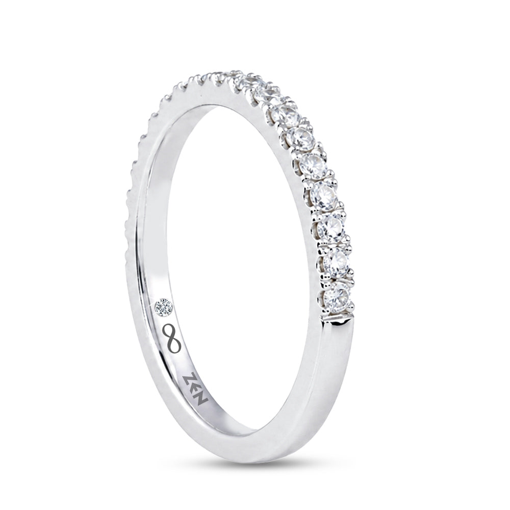 Half Eternity Diamond Ring