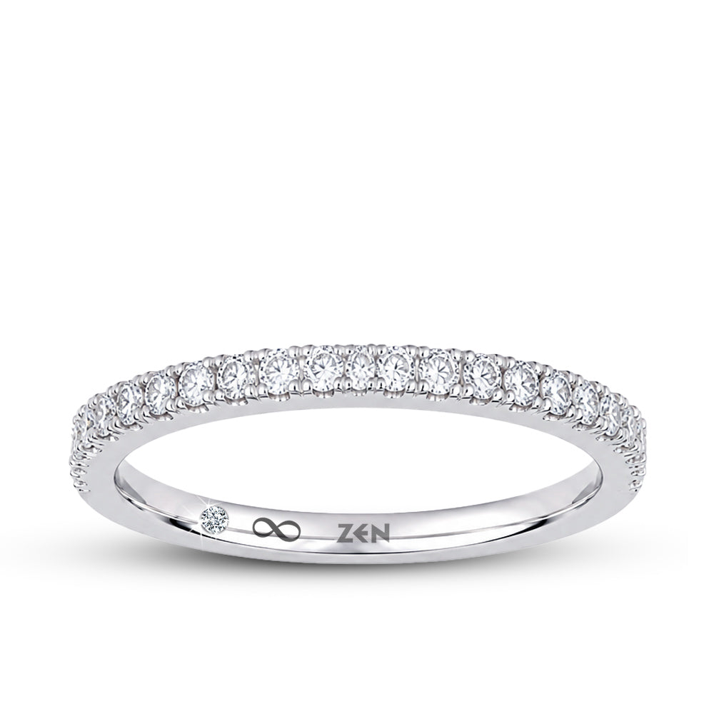 Half Eternity Diamond Ring