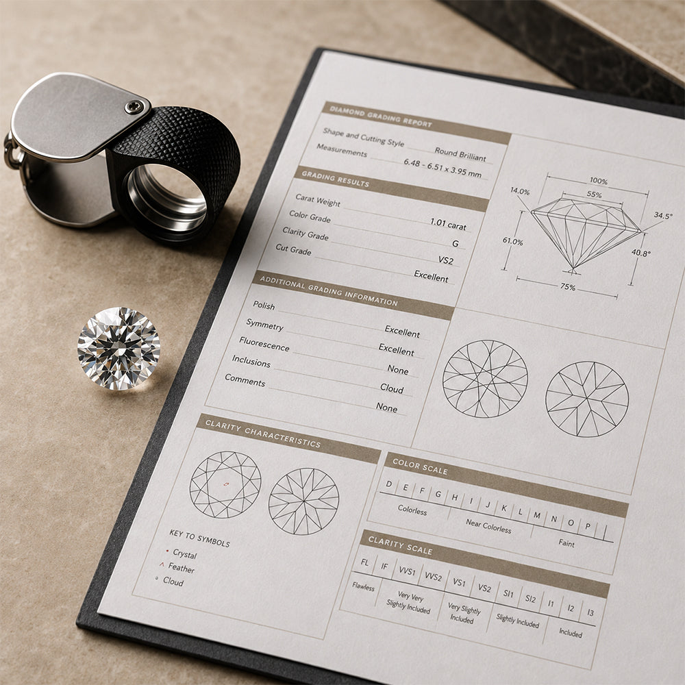 What Is a Diamond Grading Report?