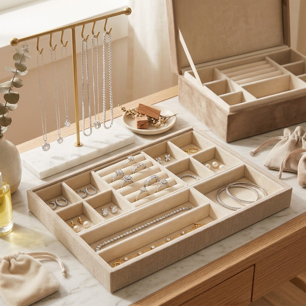 How to Store Jewelry So It Does Not Tangle or Tarnish
