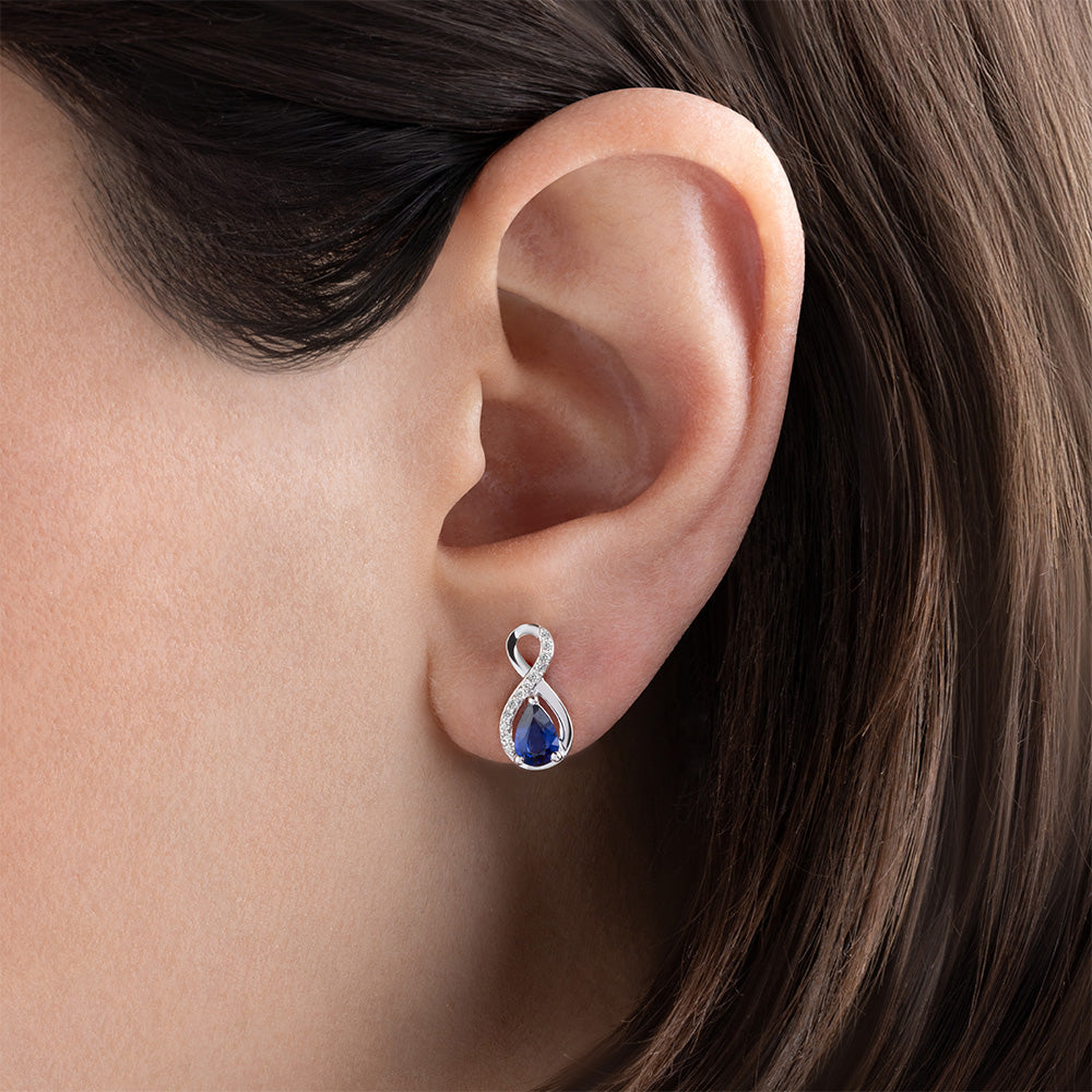 Sapphire Stud Earrings