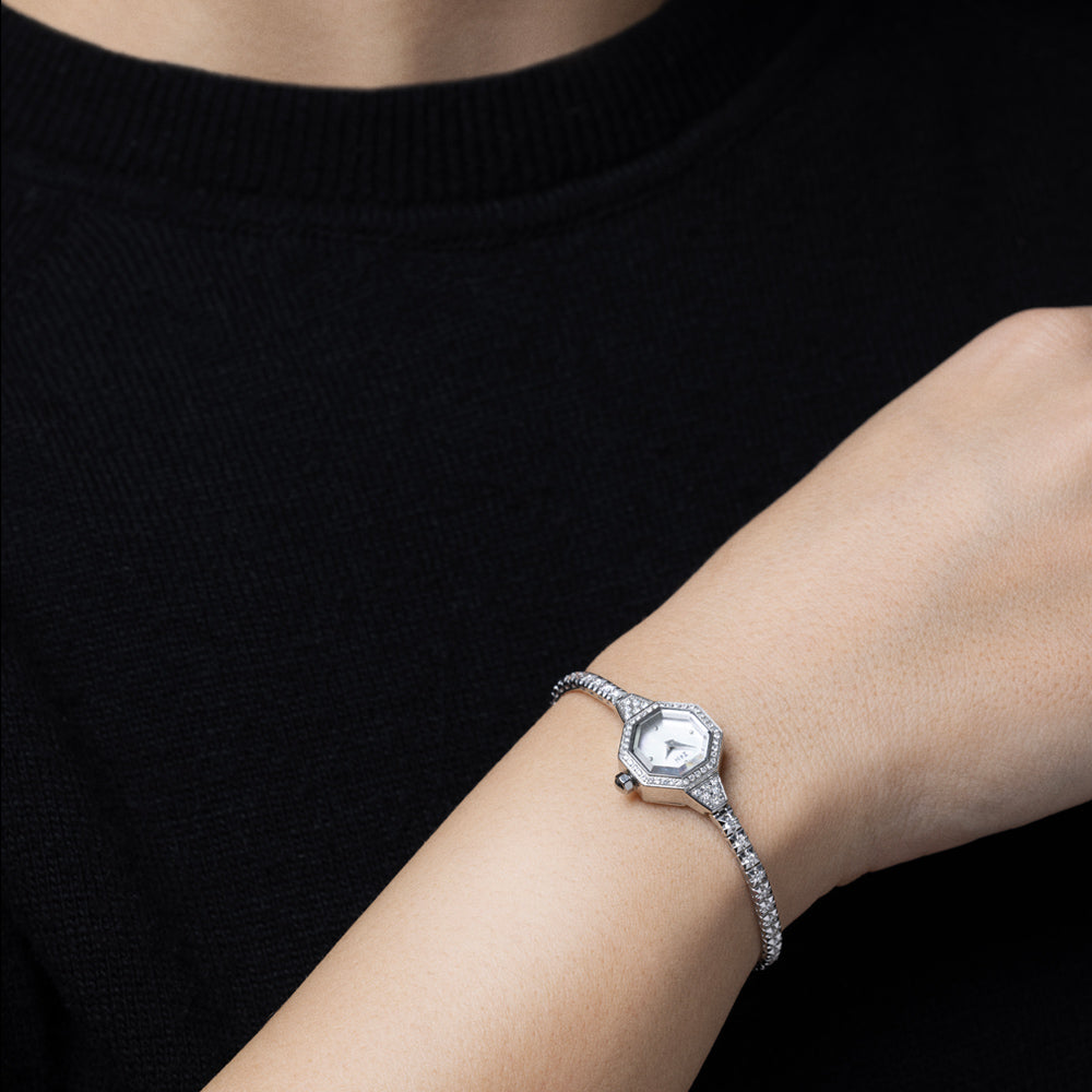 Diamond Tennis Watch