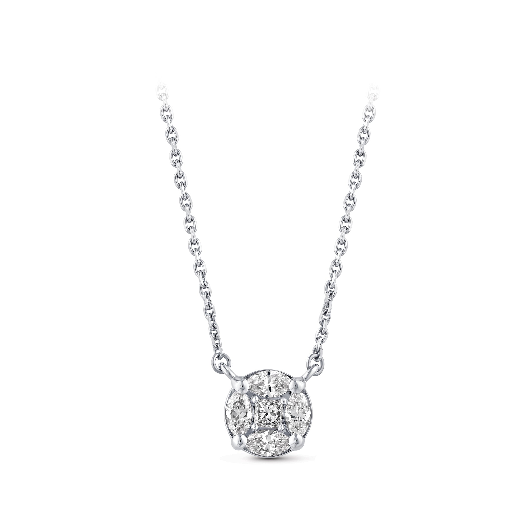Diamond Design Necklace