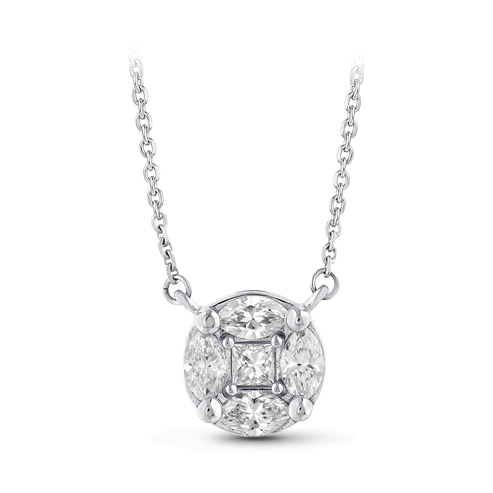 Diamond Design Necklace