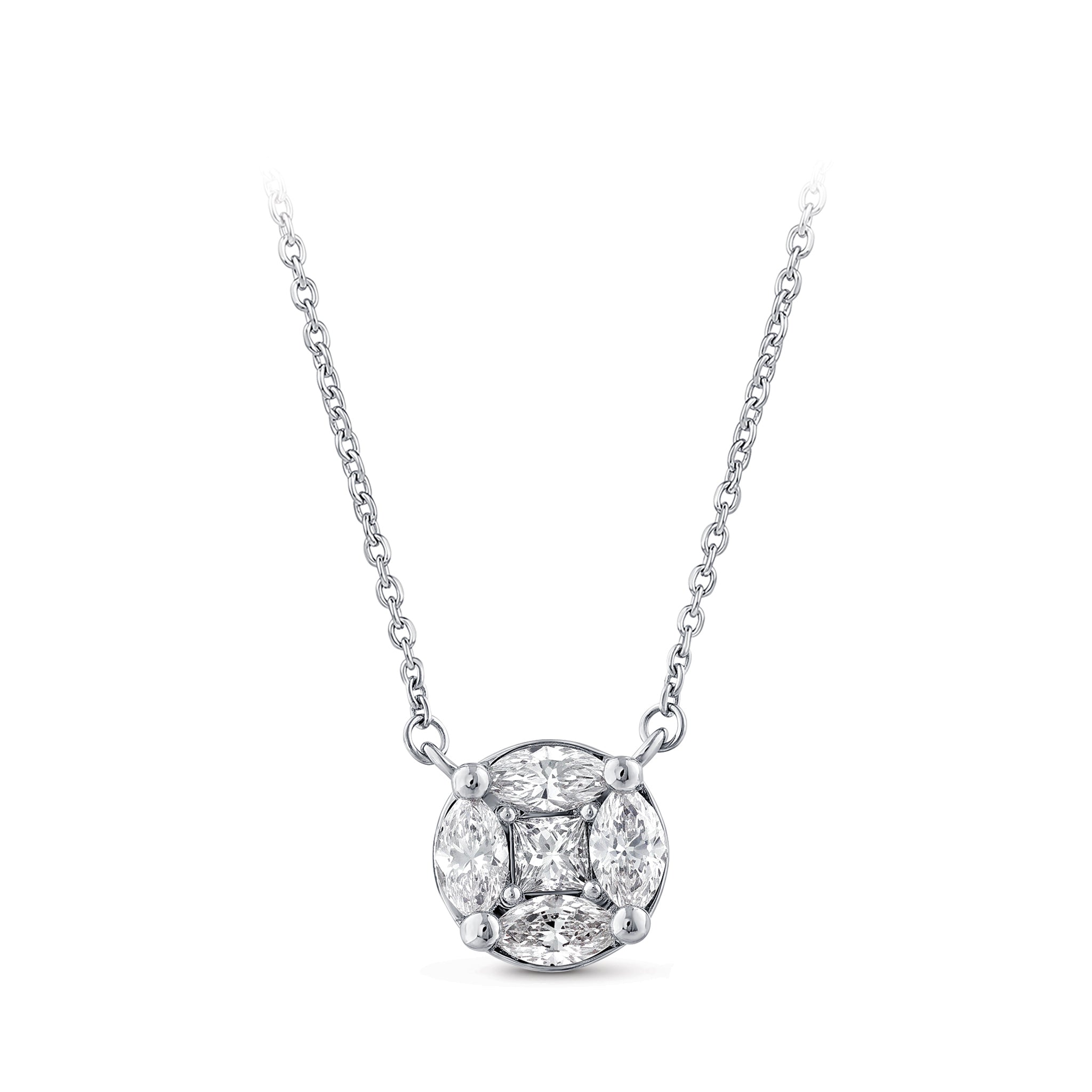 Diamond Design Necklace