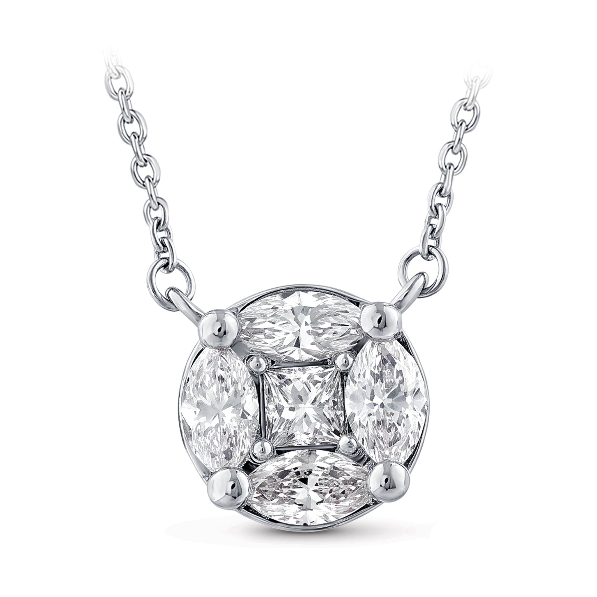Diamond Design Necklace