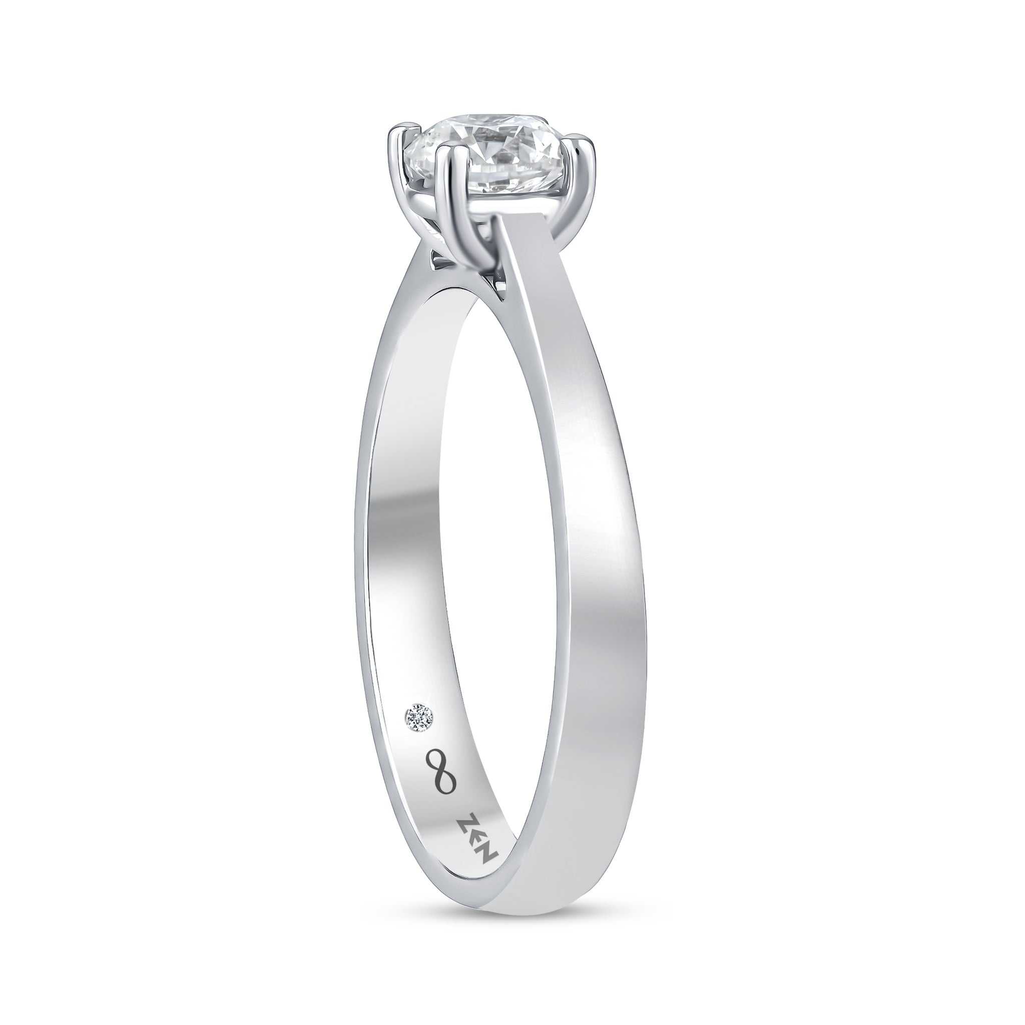 Diamond Solitaire Engagement Ring