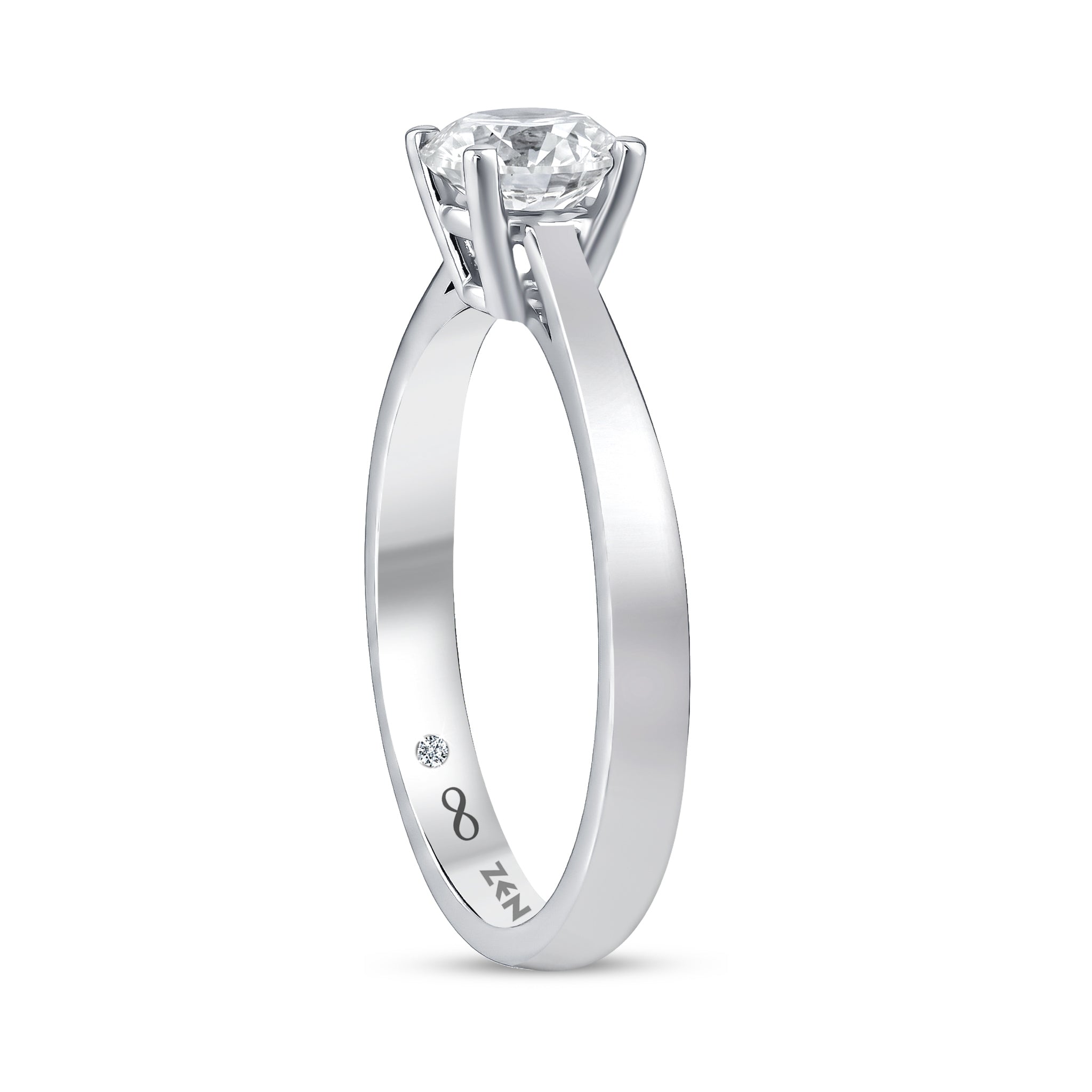Diamond Solitaire Engagement Ring