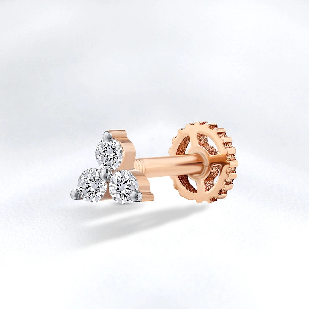 Tragus Diamond Piercing
