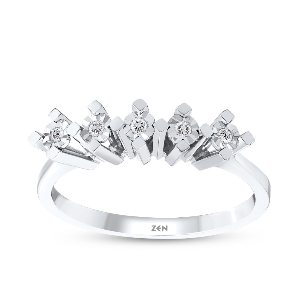 Five Stone Diamond Ring