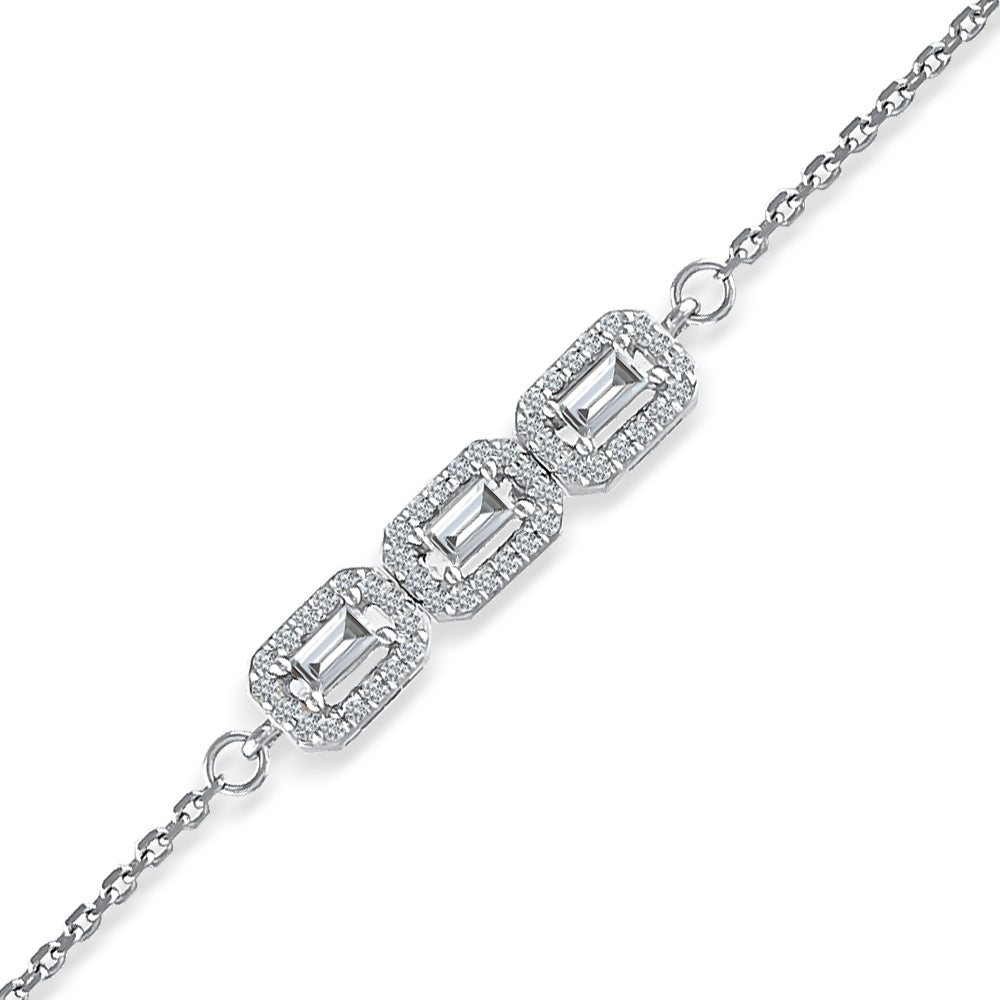 Baguette Diamond Bracelet