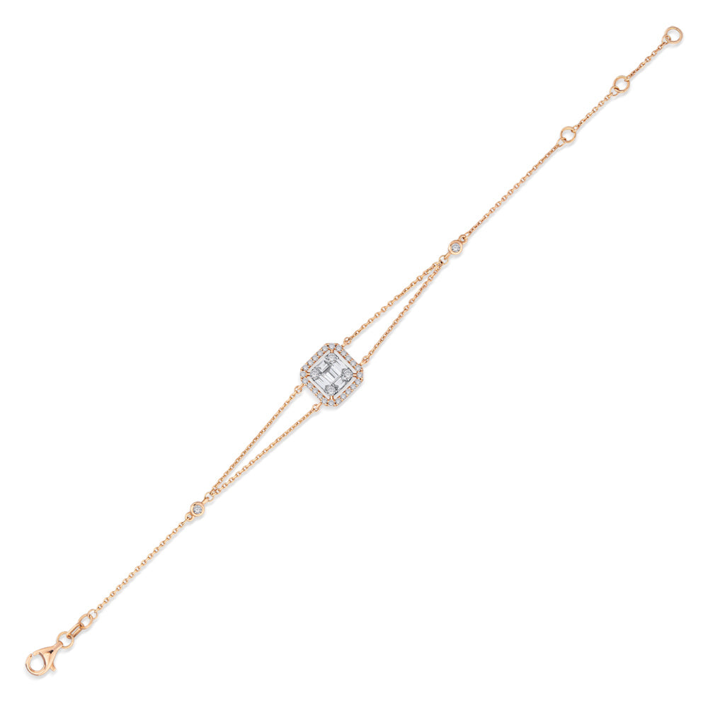 Baguette Diamond Bracelet