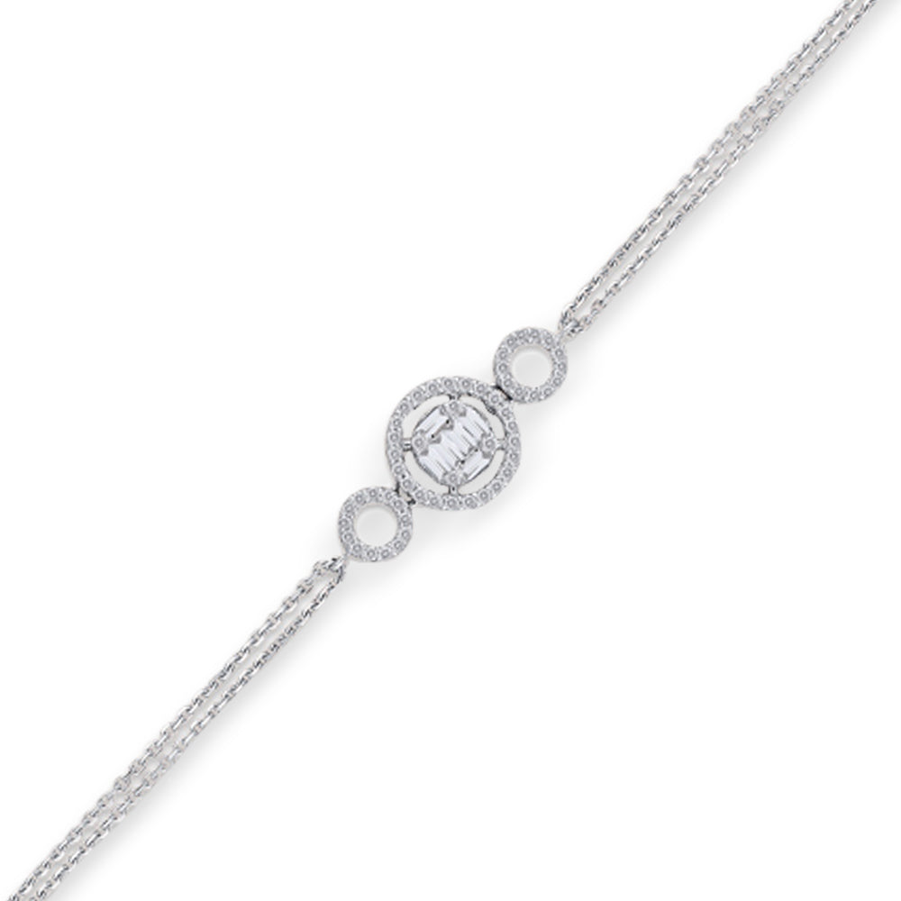 Baguette Diamond Bracelet