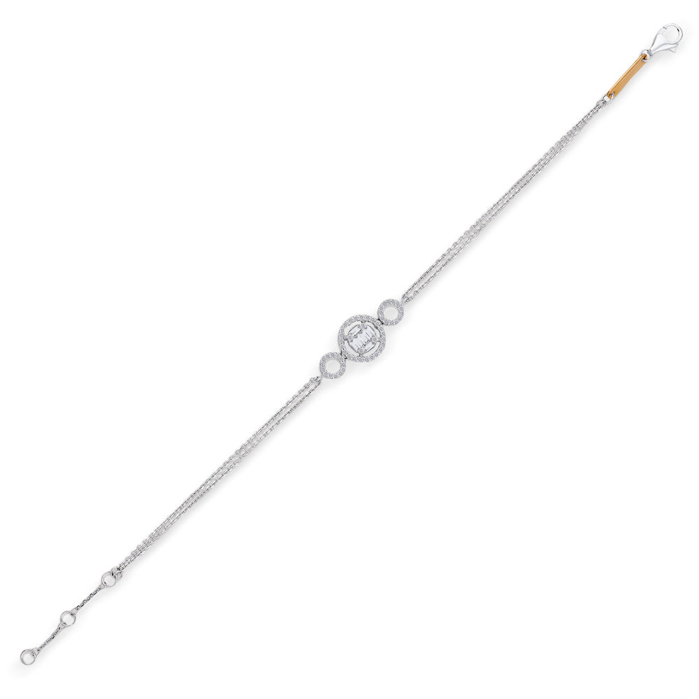Baguette Diamond Bracelet
