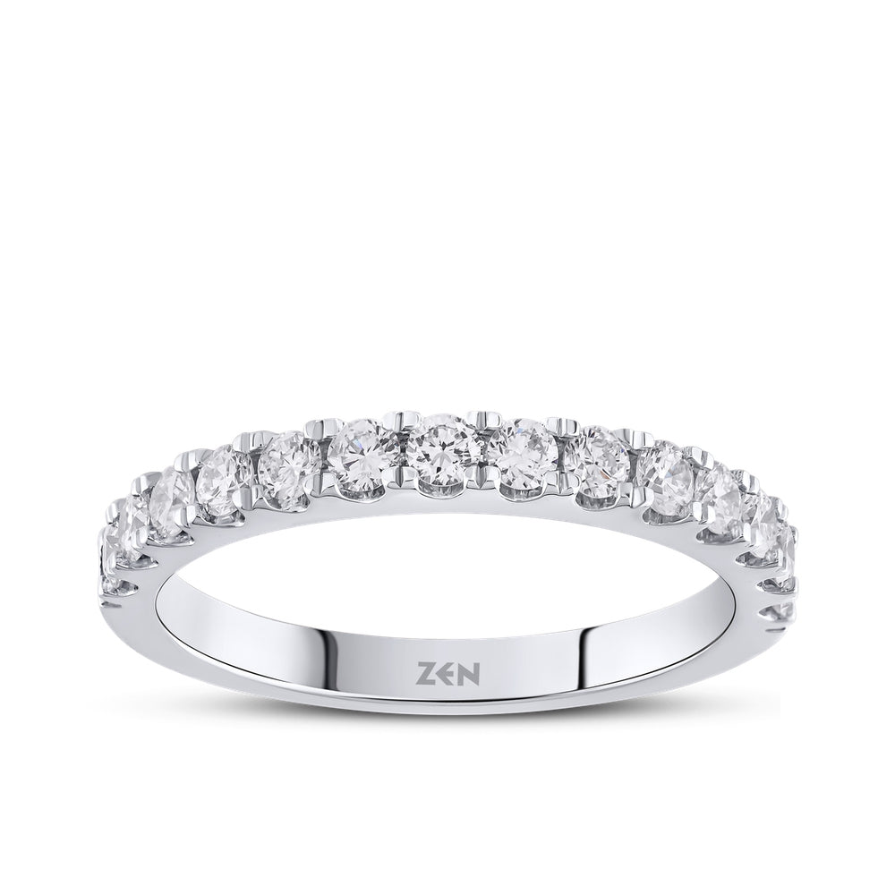 Half Eternity Diamond Ring