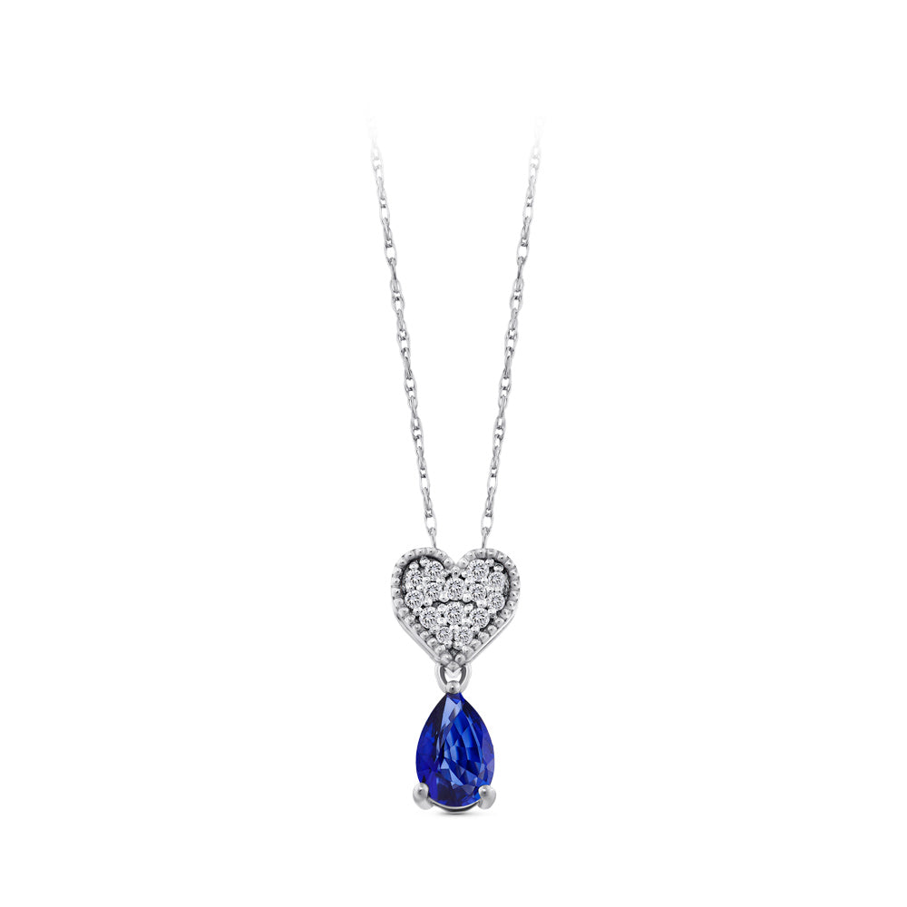 アクセサリー sapphire pendant Sapphire Necklace