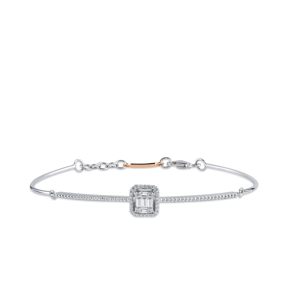 Baguette Diamond Bracelet