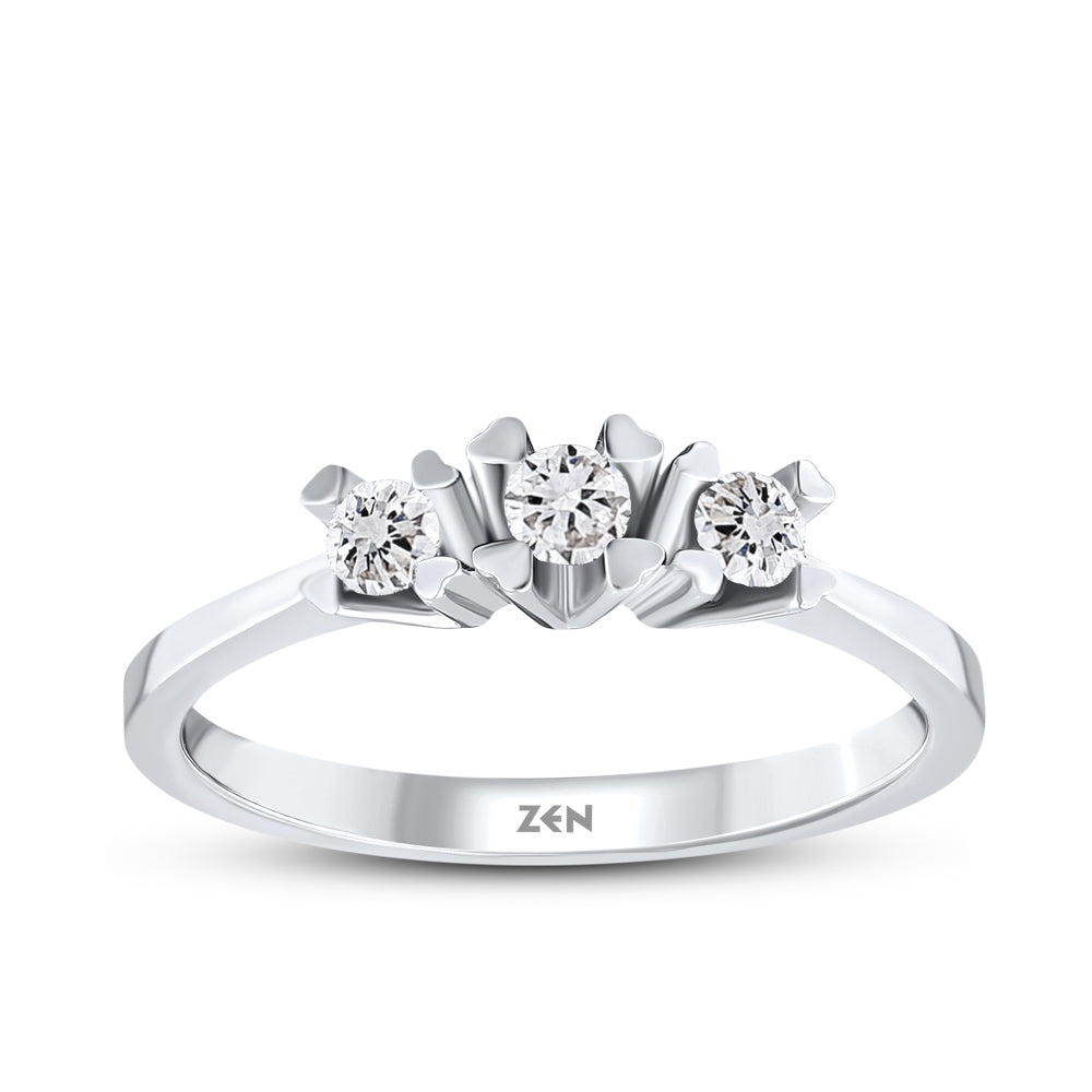 Tria Diamond Ring
