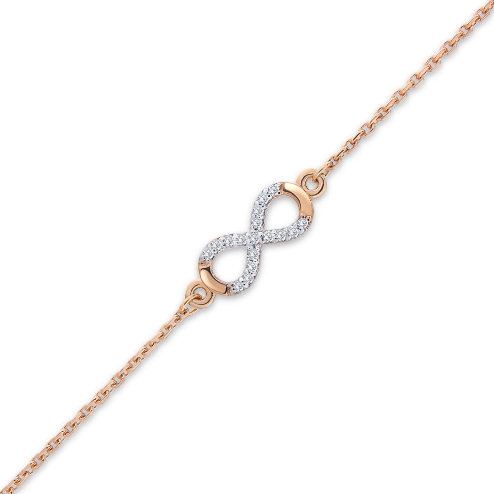 Infinity Diamond Bracelet