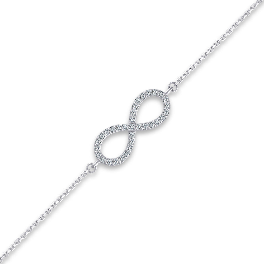 Infinity Diamond Bracelet
