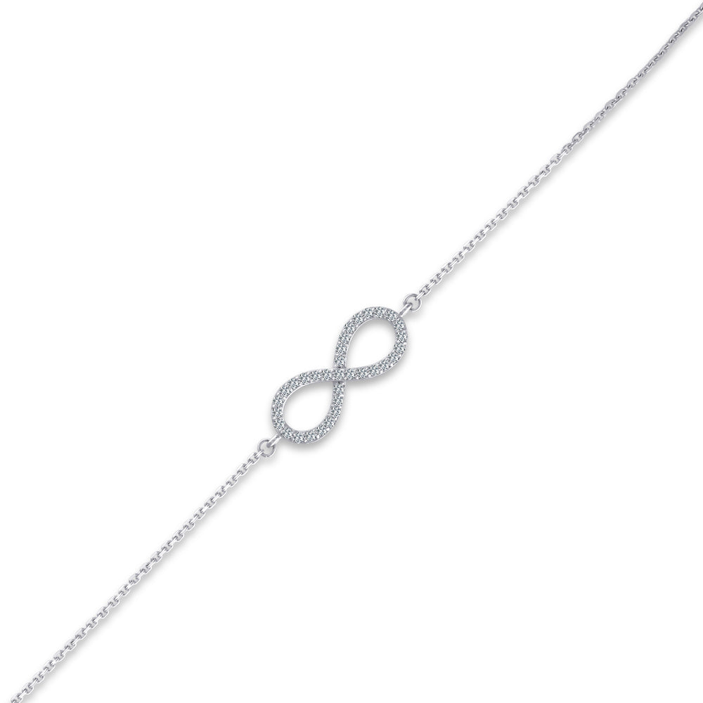 Infinity Diamond Bracelet