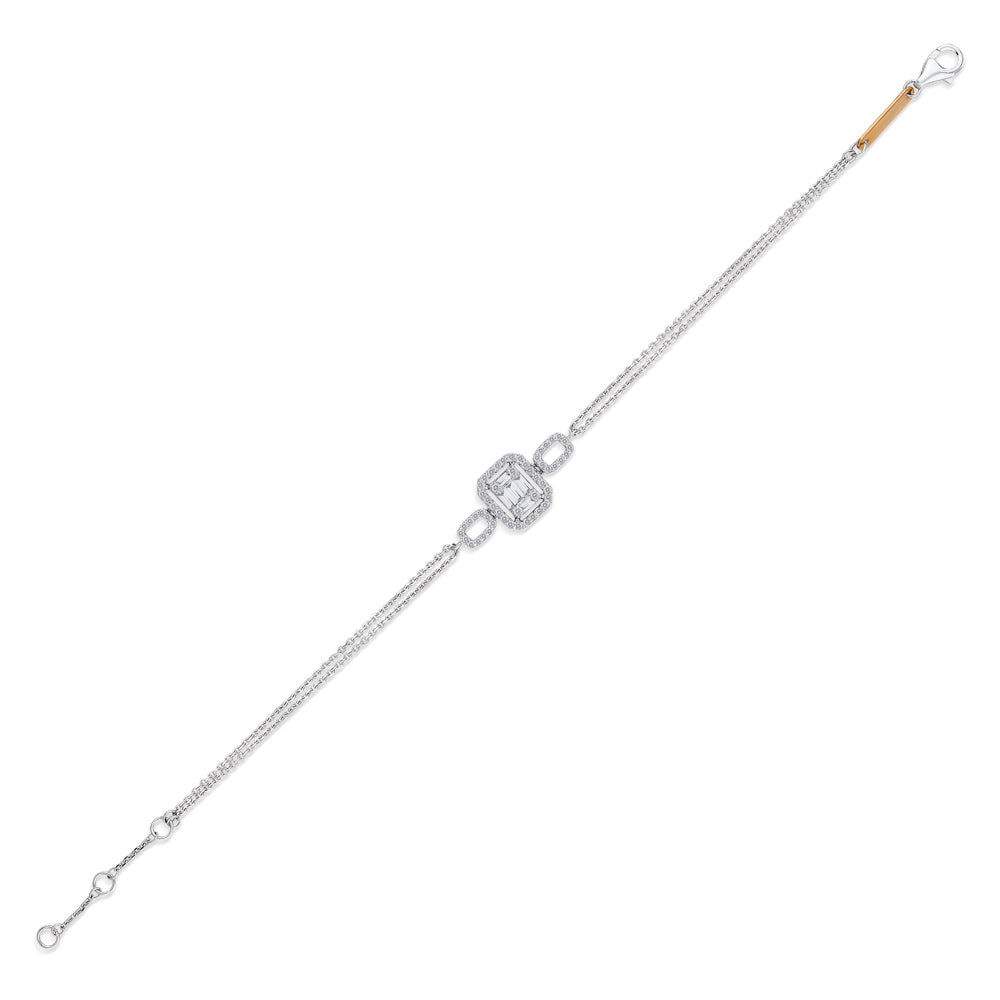Baguette Diamond Bracelet