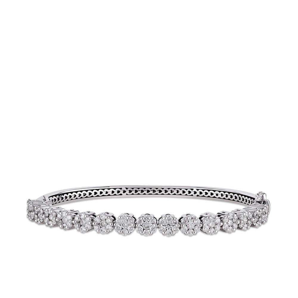 Halo Diamond Bracelet