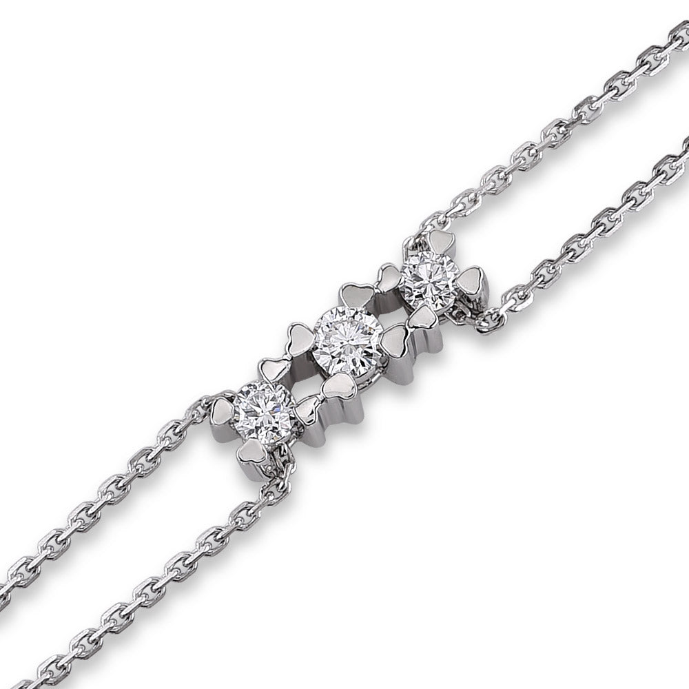 Tria Diamond Bracelet