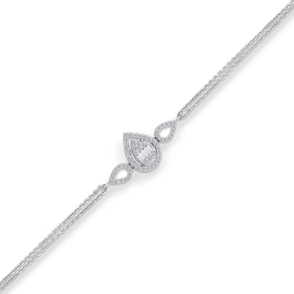 Baguette Diamond Bracelet
