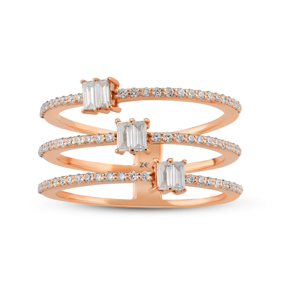 Design Baguette Diamond Ring