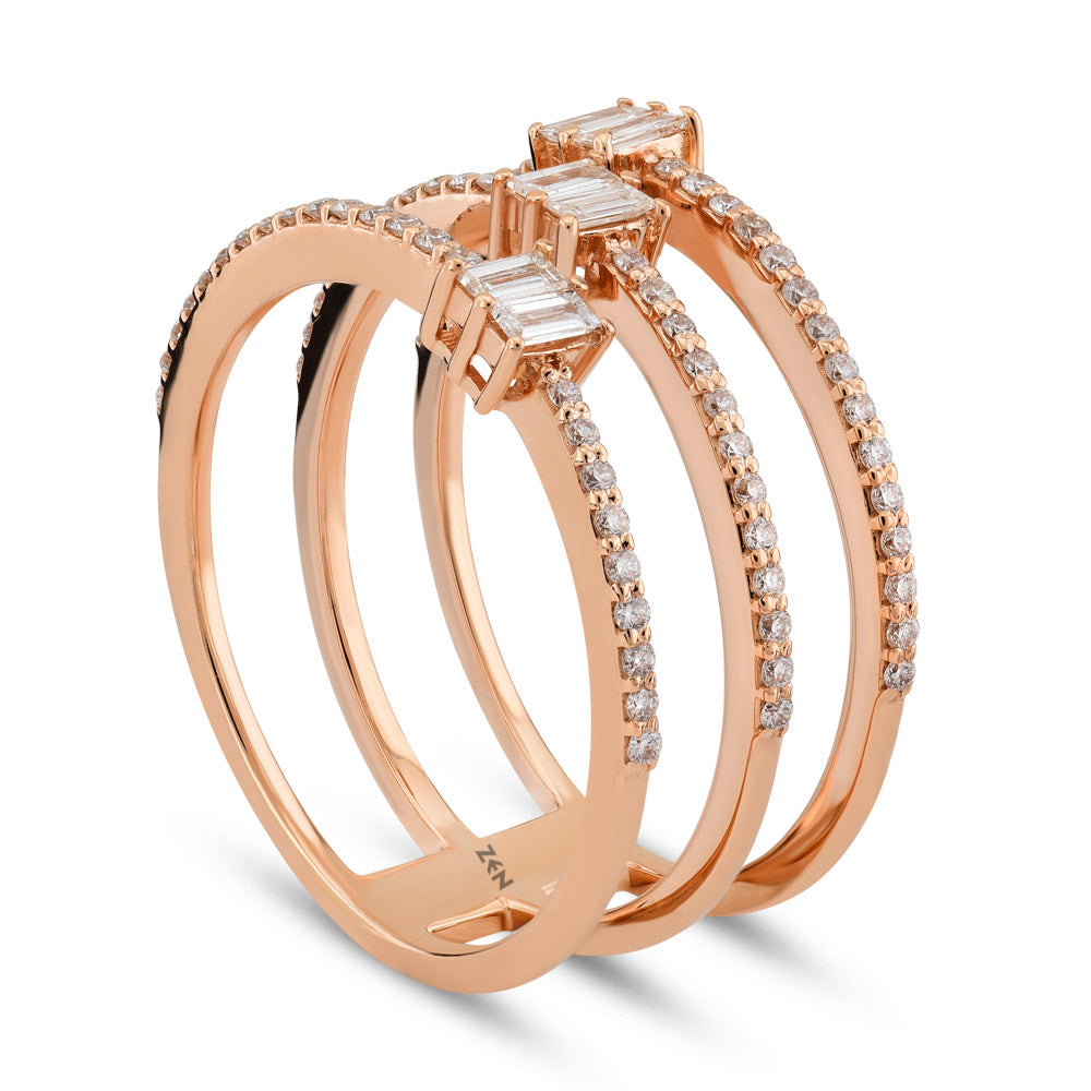 Design Baguette Diamond Ring