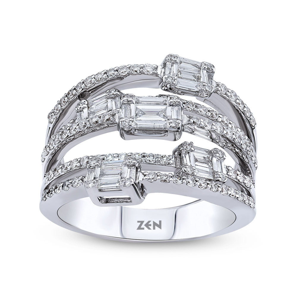 Design Baguette Diamond Ring