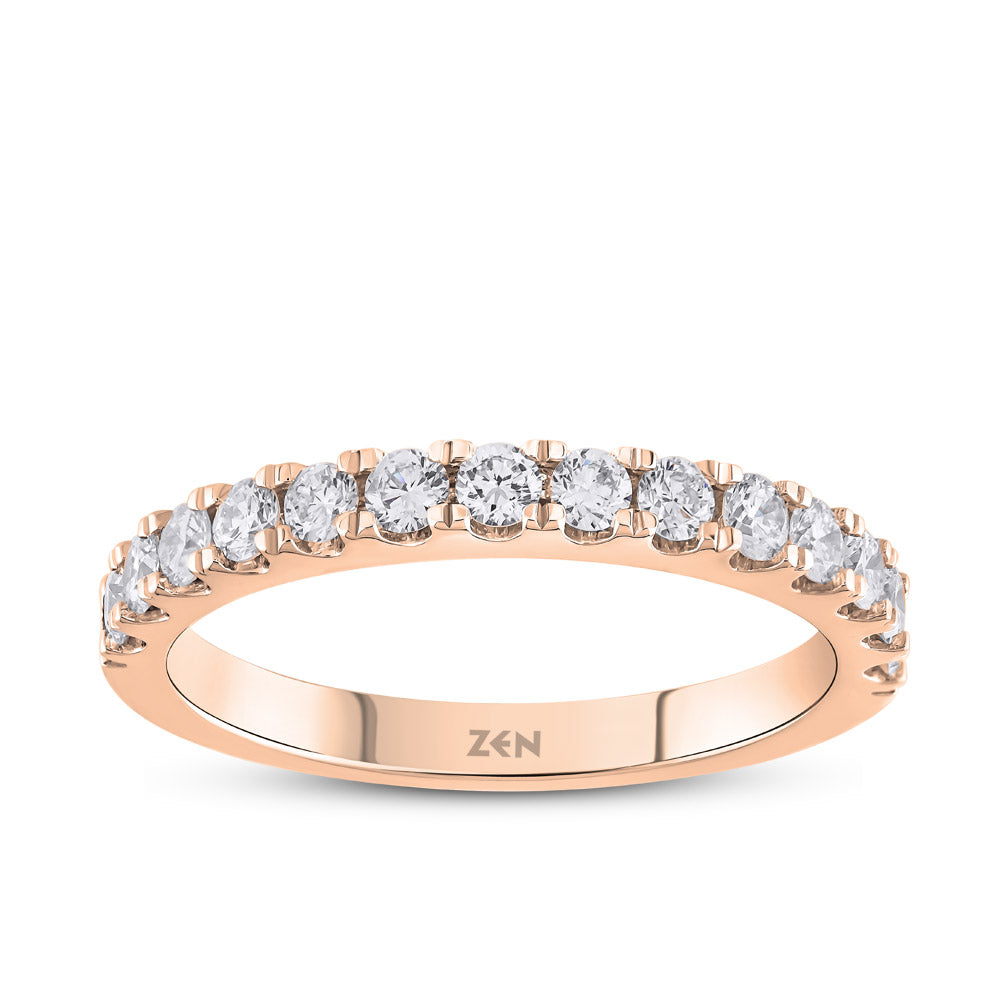 Half Eternity Diamond Ring