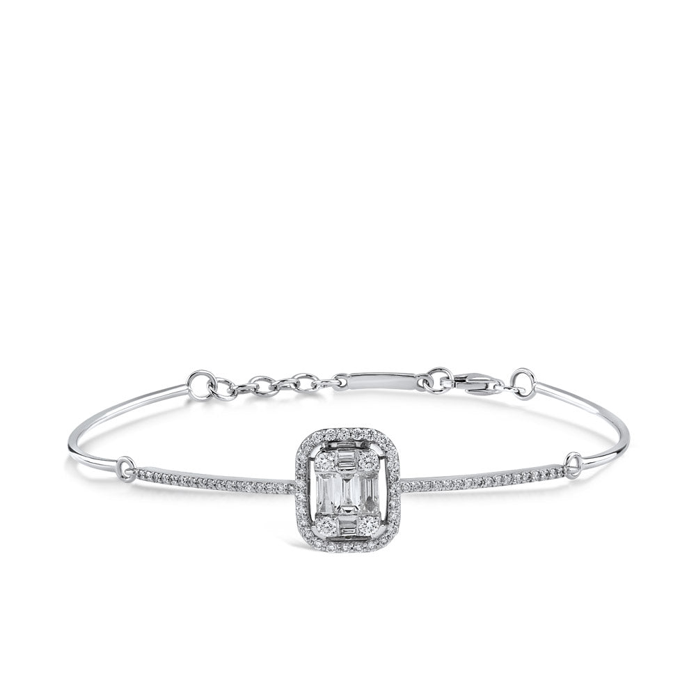 Baguette Diamond Bracelet