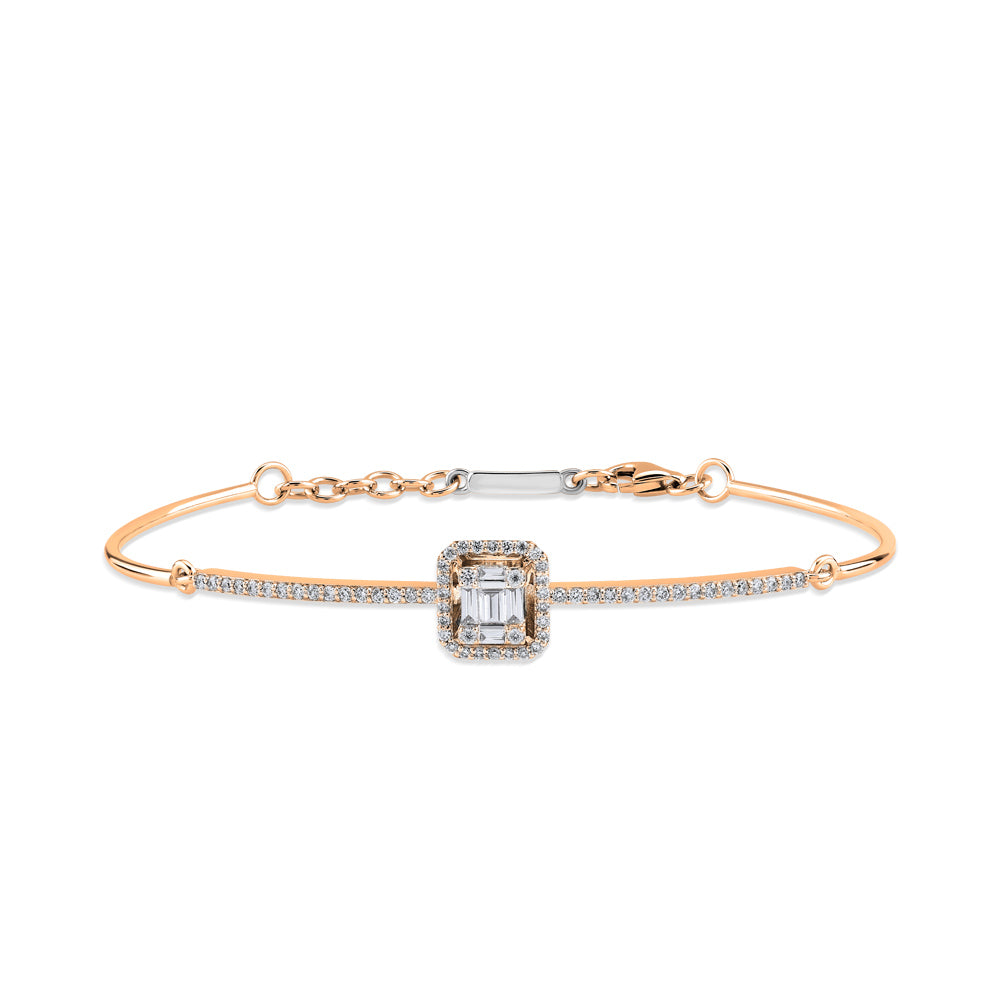 Baguette Diamond Bracelet
