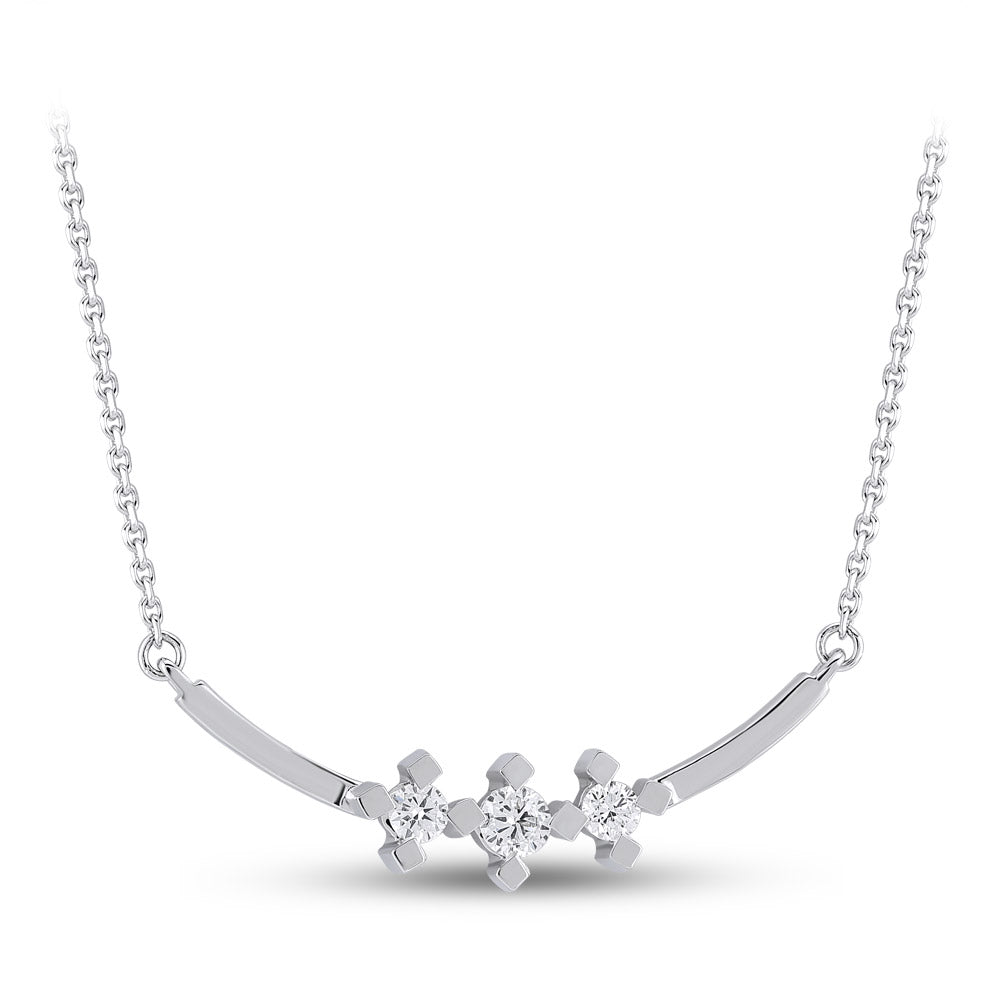 Tria Diamond Necklace