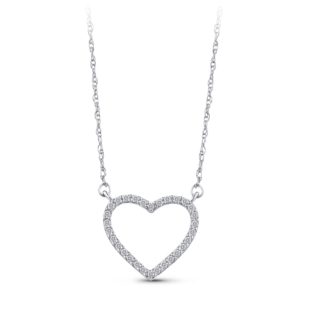 Heart Diamond Necklace
