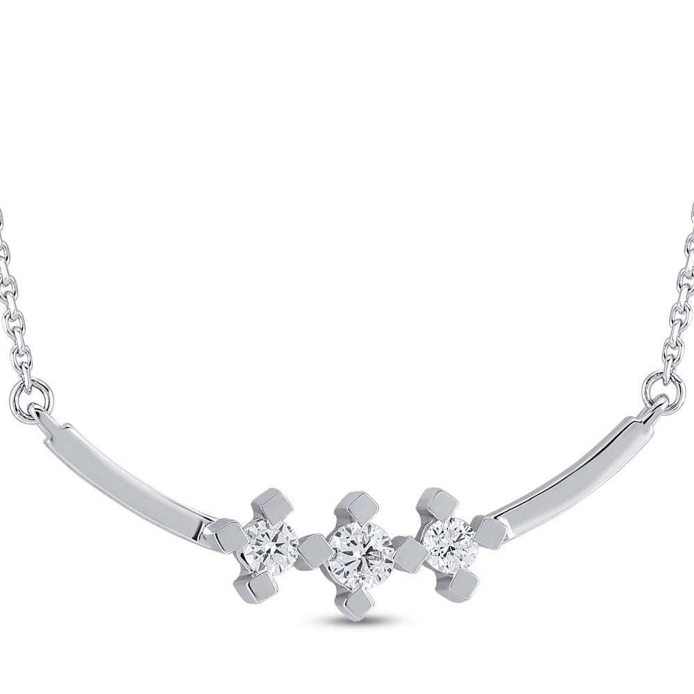Tria Diamond Necklace