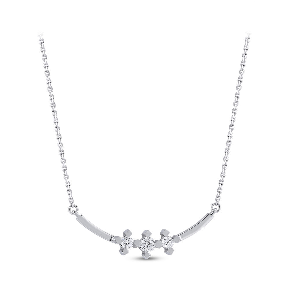 Tria Diamond Necklace