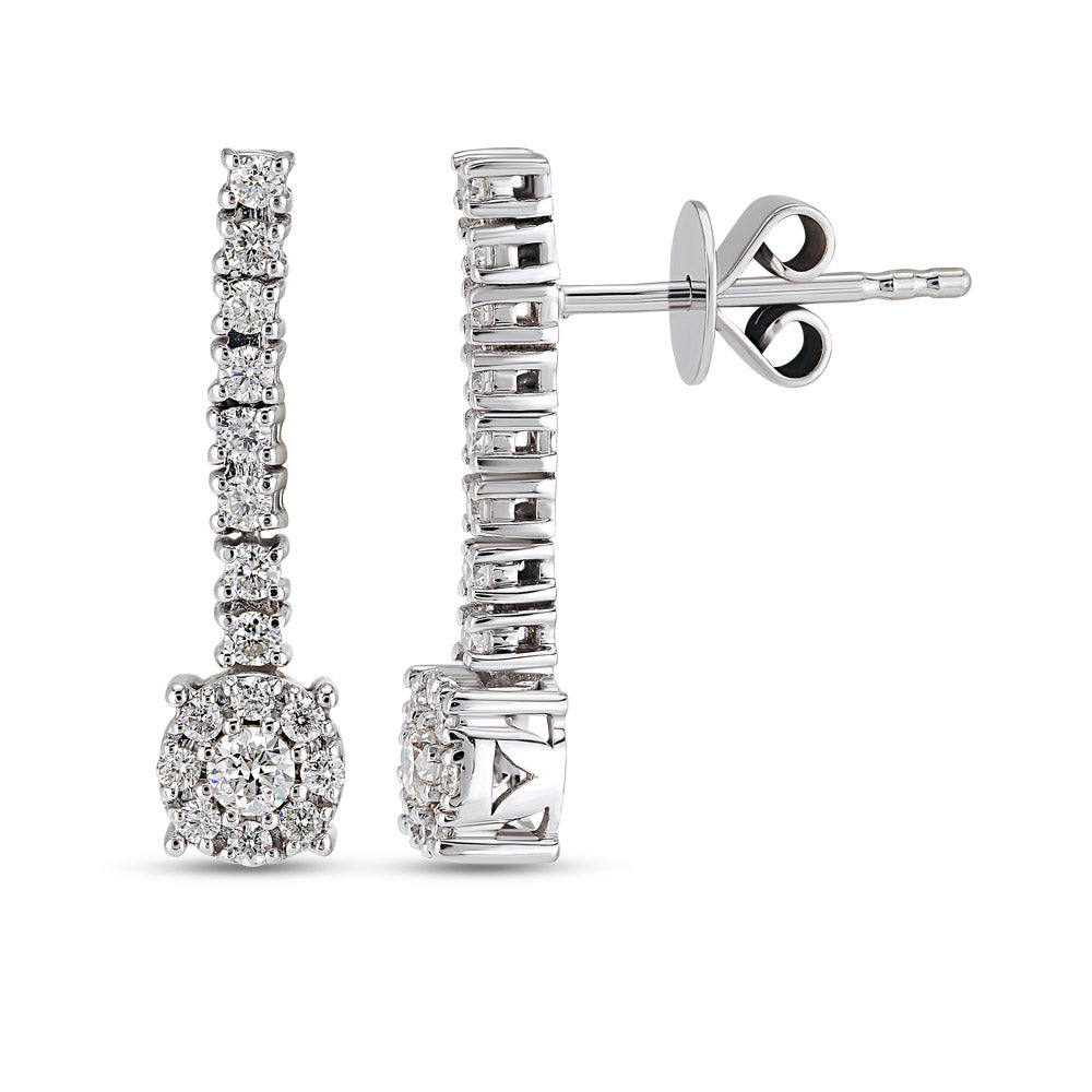 Design Diamond Earrings
