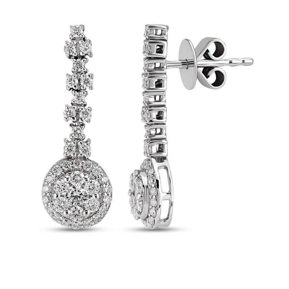 Design Diamond Earrings