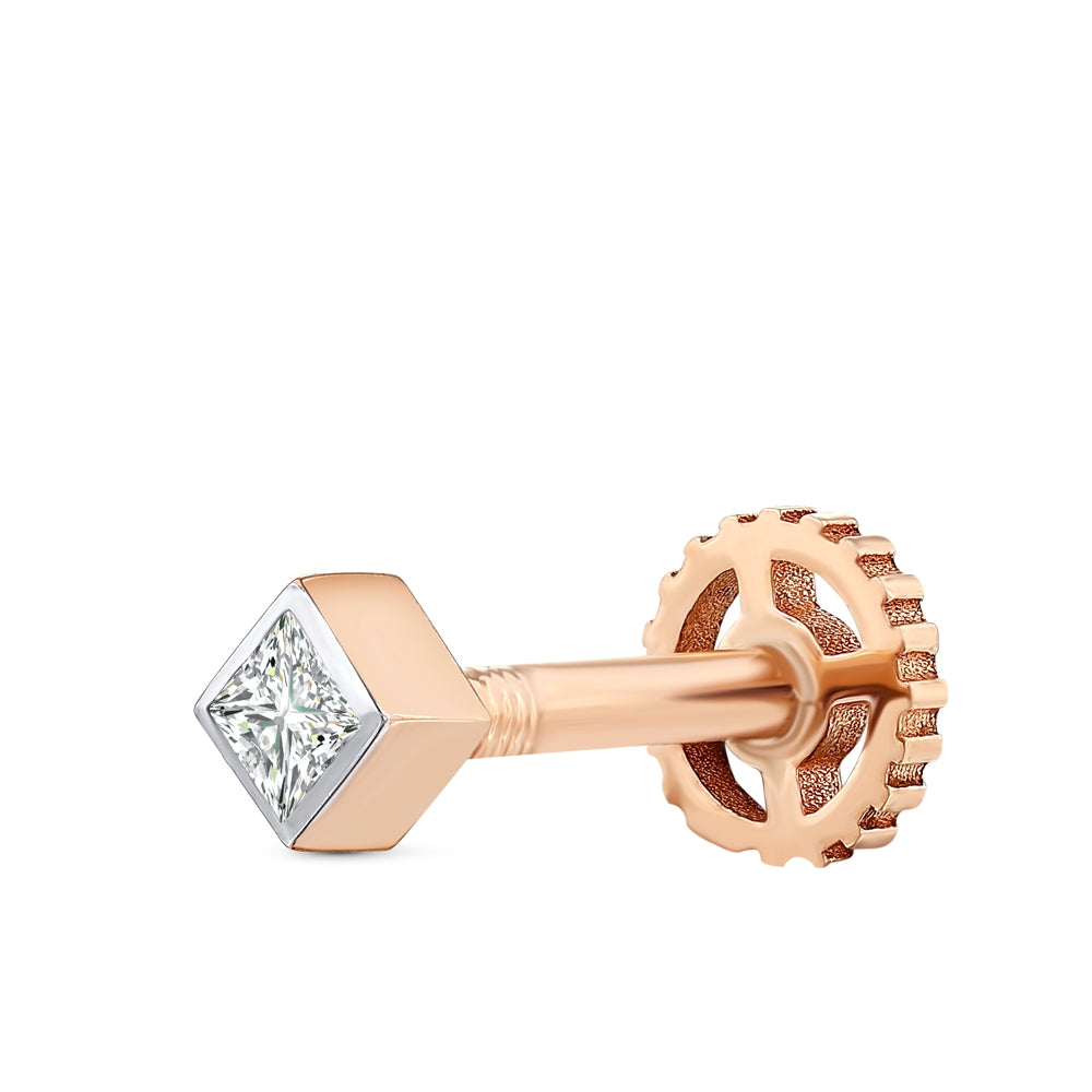 Tragus Diamond Piercing