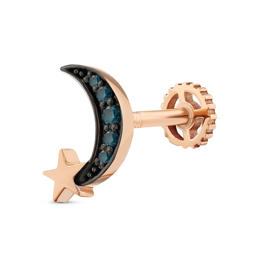 Tragus Diamond Piercing