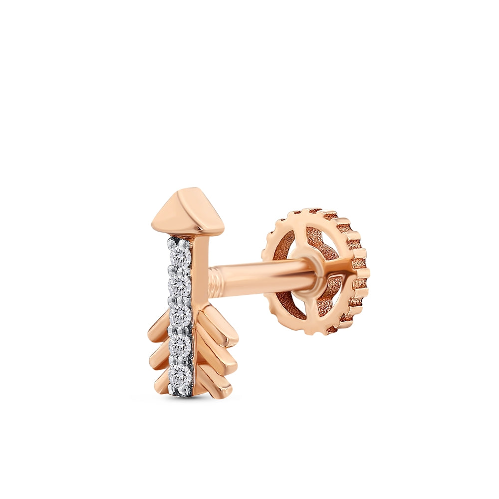 Tragus Diamond Piercing