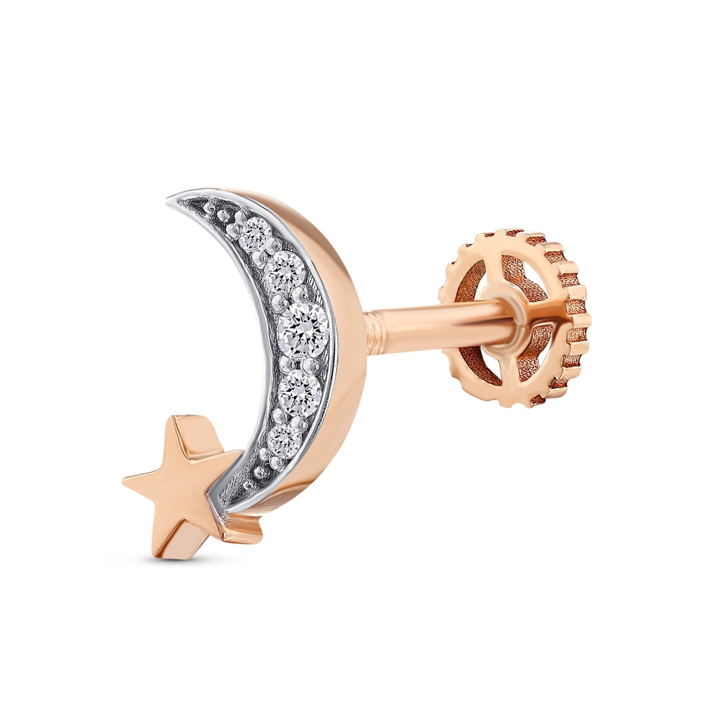 Tragus Diamond Piercing