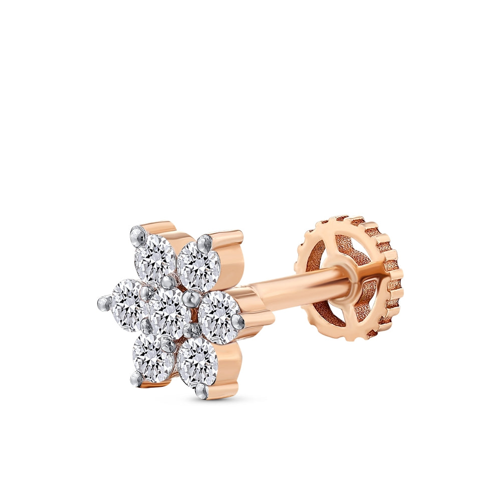 Tragus Diamond Piercing