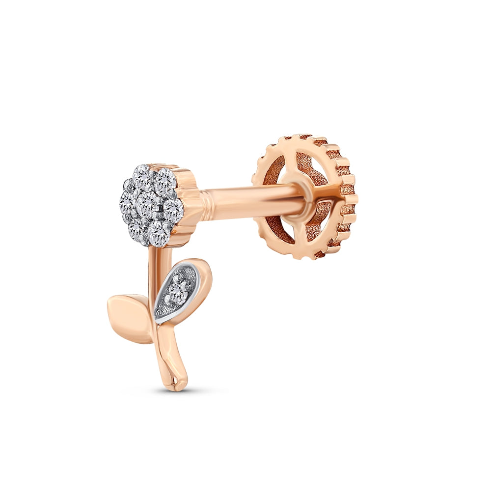 Tragus Diamond Piercing