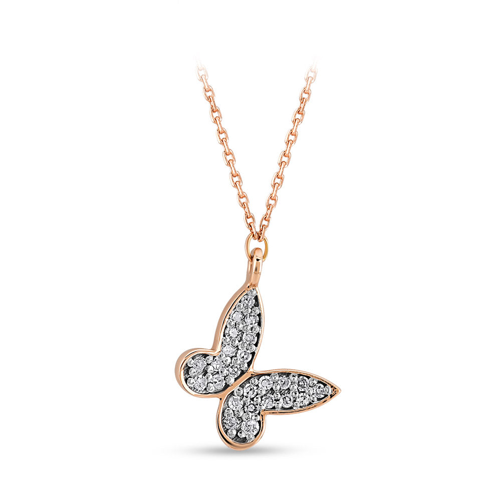 Butterfly Diamond Necklace