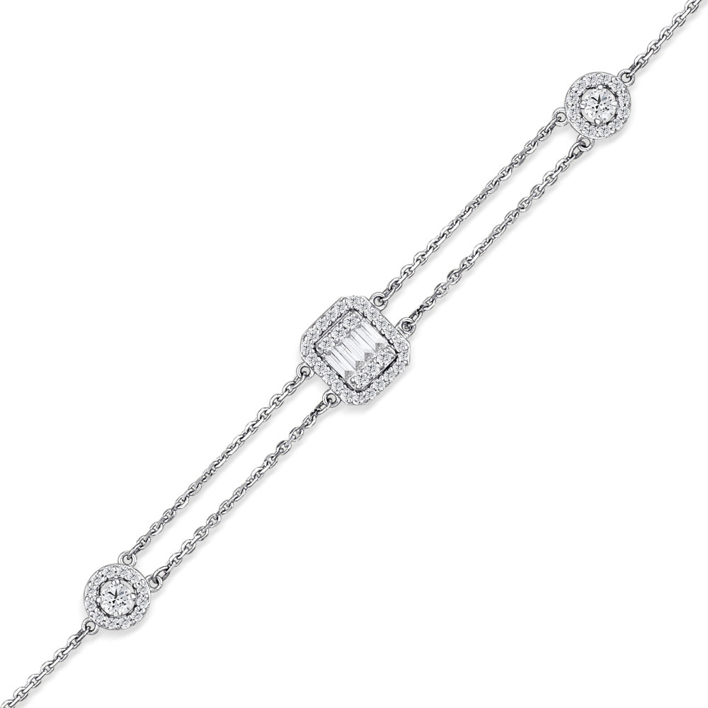 Baguette Diamond Bracelet
