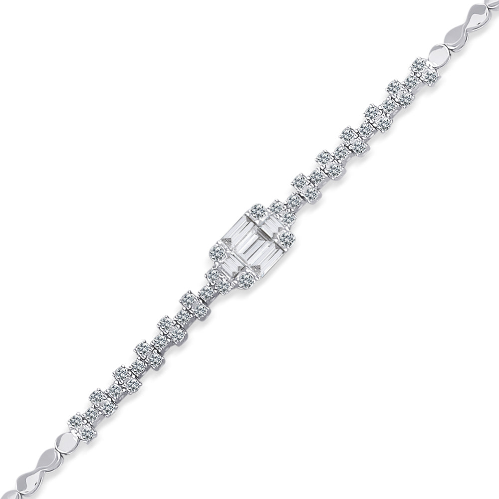 Baguette Diamond Bracelet